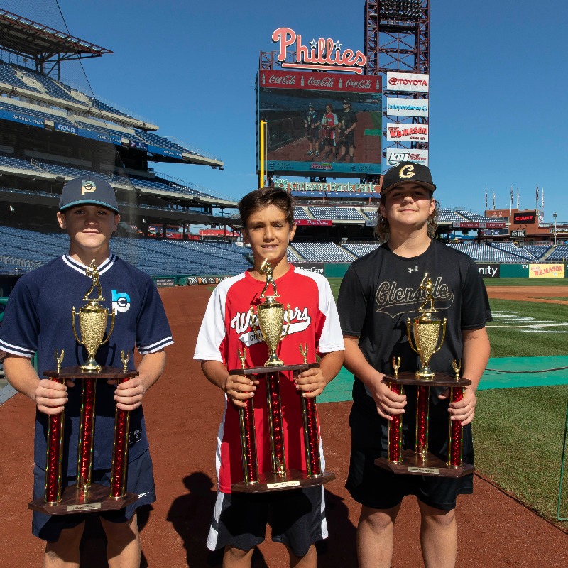Phillies's tweet photo. “No one in baseball has given up more home runs than me. And I’m proud of it.”

Through Phillies Home Run Derby, Paul Bradley and his family have given kids the chance to play on the biggest stage for more than 50 years.

Sometimes, he's pitching to future MLB stars.