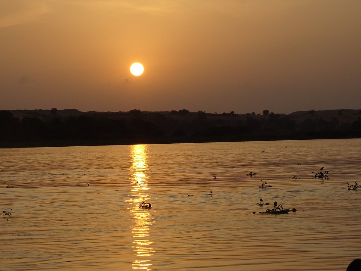 Très bonne soirée à tous ! #sunset à Niamey sur le fleuve Niger.
 #photography #NaturePhotography #nature #photo #niamey #soleil