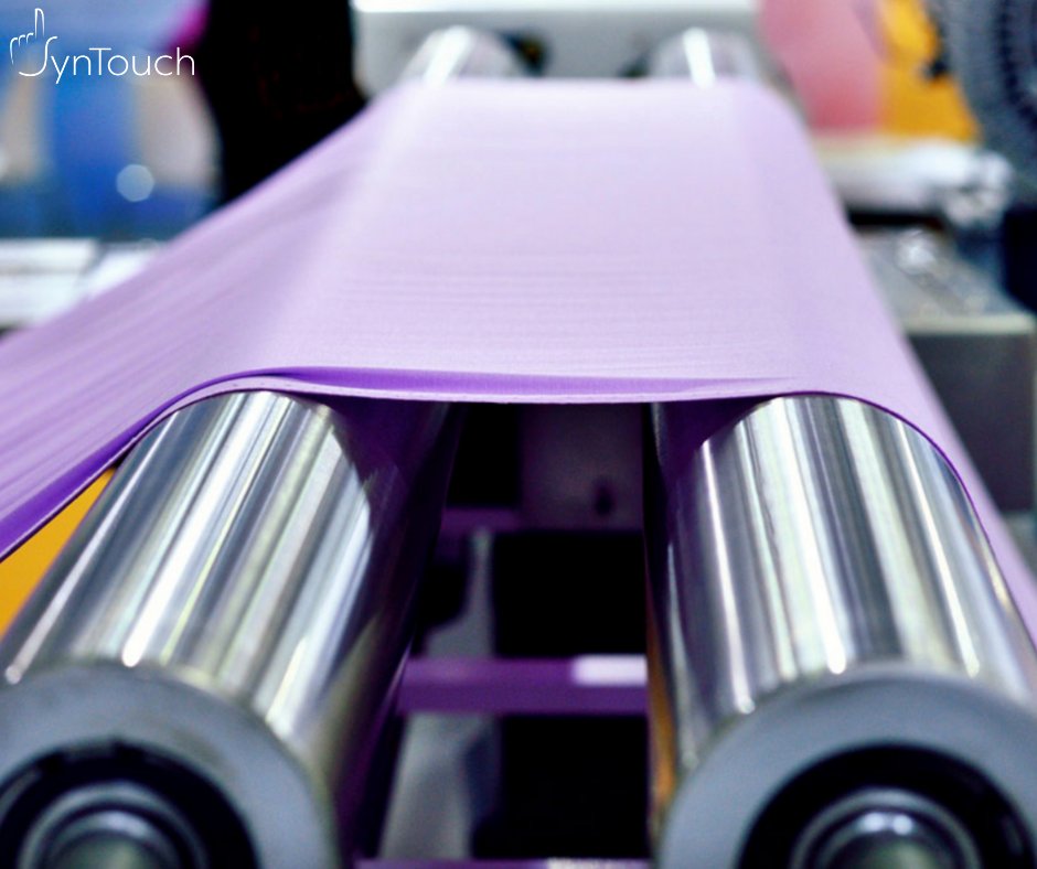 Stay on track with #SynTouch 📈
Control #batchconsistency and #quality during #manufacturing and across multiple #vendors! 
Compare materials against one another and keep the desired #feel when moving to different processes. 
syntouchinc.com/solutions/