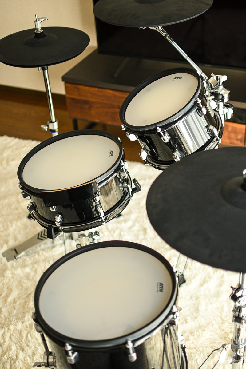 SolidMaple's tweet image. 電ドラセット(ハイハットの電源アダプタとキックパッド欠品)で15万で買う人居ませんか？埼玉、神奈川、東京あたりであれば直接届けに伺います