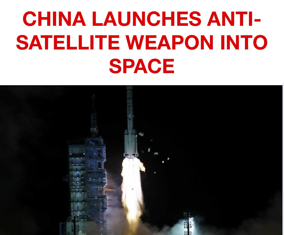 The commander of the U.S. Space Command, Air Force Gen. James Dickinson told Congress in April that spacecraft like the Shijian-21 is part of an effort by China to seek “space superiority through space and space-attack systems.”

clarion.causeaction.com/2021/10/26/chi…