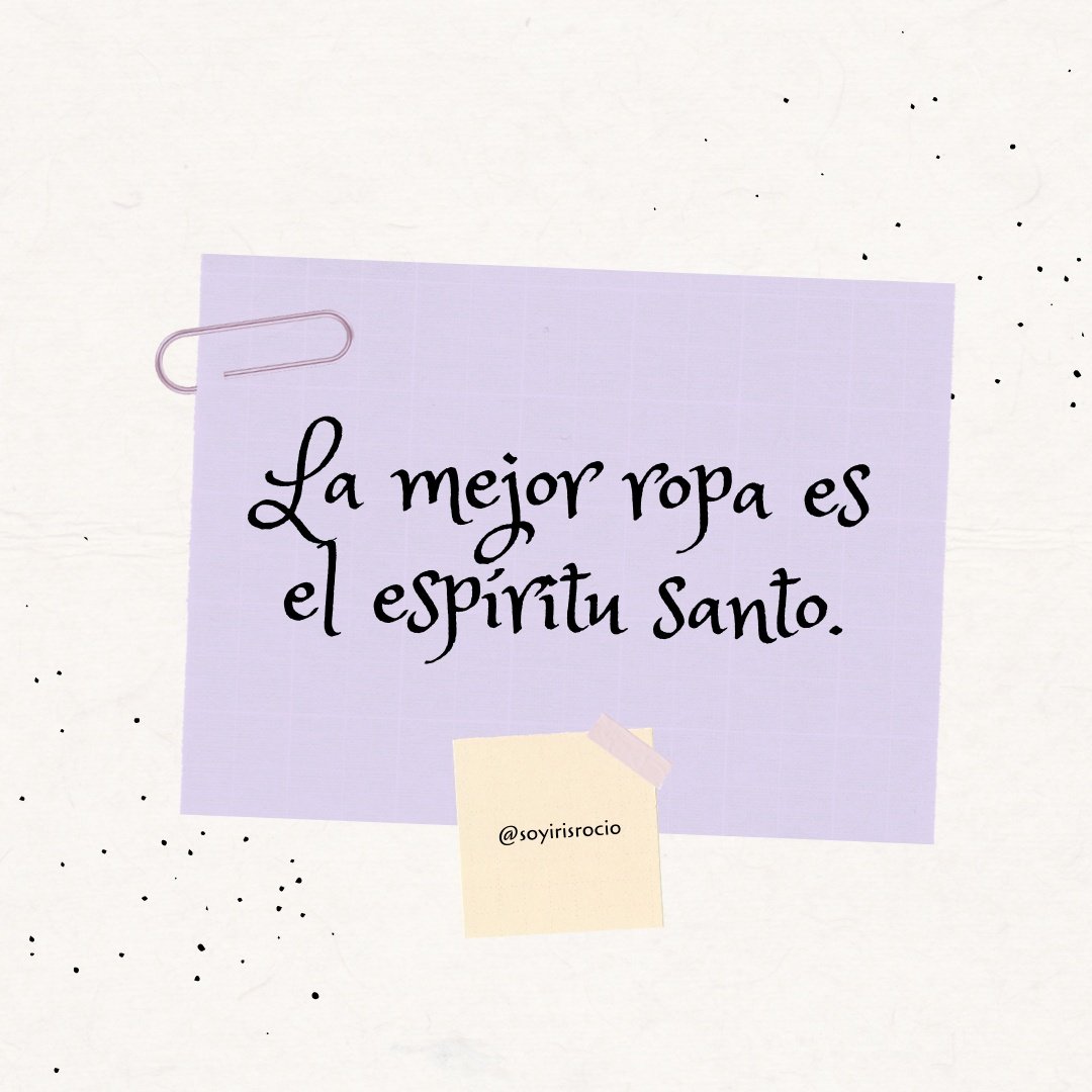 soyirisrocio's tweet photo. Necesitamos de cada una de estas 4 cosas:

1. Alimentarnos de la Palabra de Dios, 📖
2. Ejercitarnos en la oración, 🛐
3. Vestir el espíritu santo y 👼🏼
4. Tener a Dios como nuestro mejor amigo. 👫 https://t.co/AEkQkaprQv