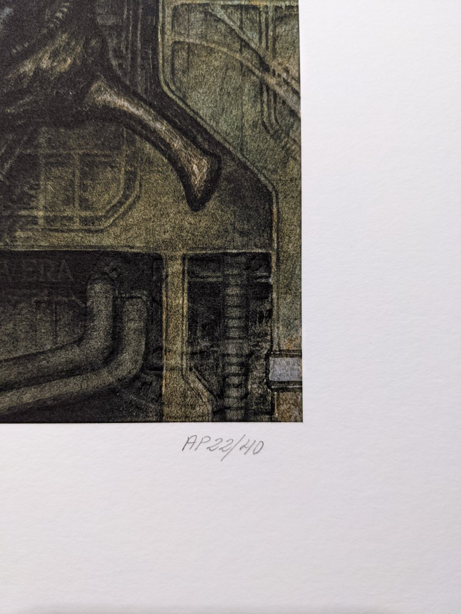 Up for auction now! The first of 2 #Alien prints with dinged corners.
https://t.co/r5HYKHyN6D