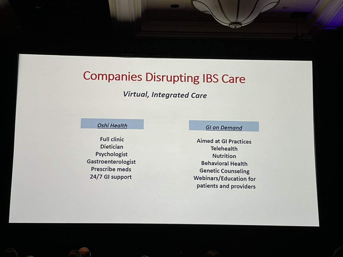 AdamEhrlichMD's tweet image. Keep an eye out for these disruptive companies as you manage patients with #FGID #BerkLecture. Thanks @umfoodoc!