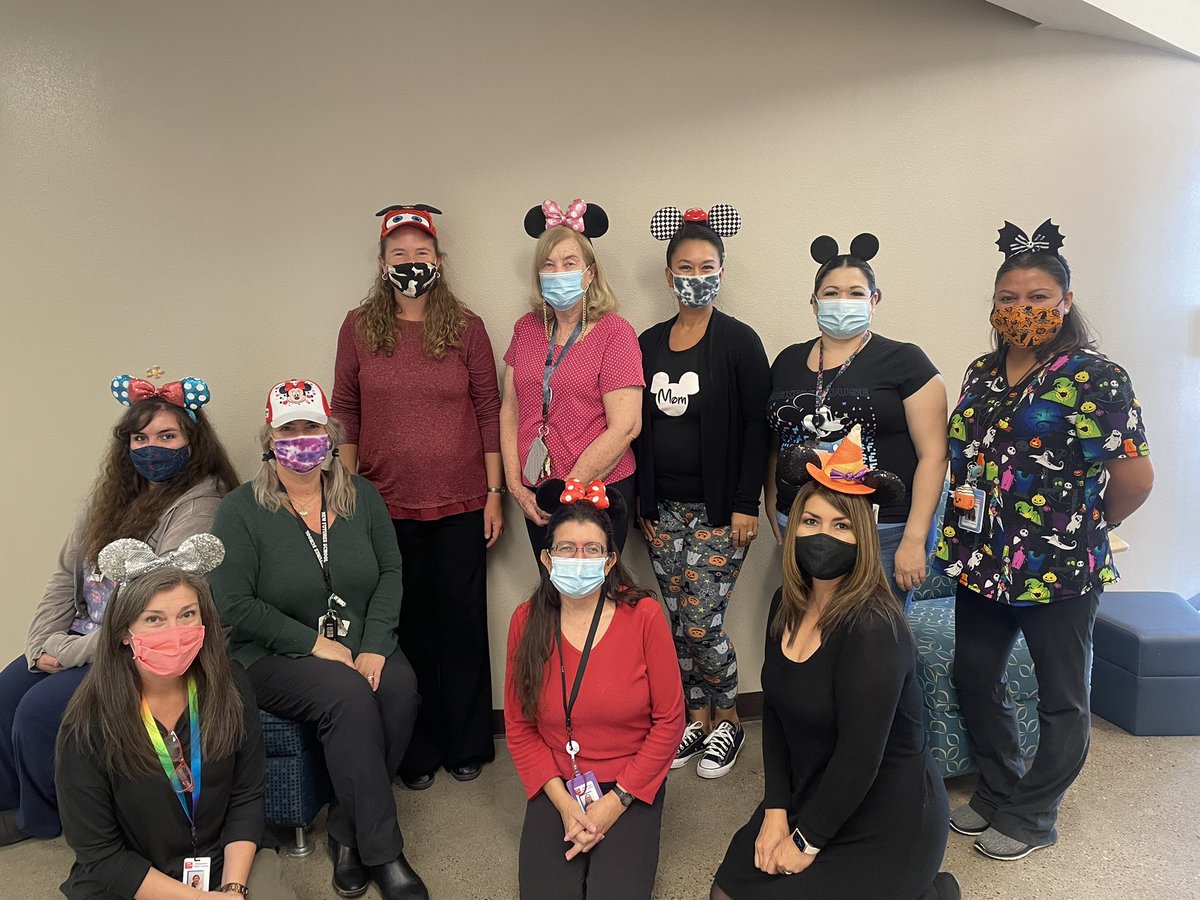 Spirit week at New Futures. Disney day = Mouse day @Zone2Assoc8 <a href="/SalazarAPSz2/">APSSalazar</a>