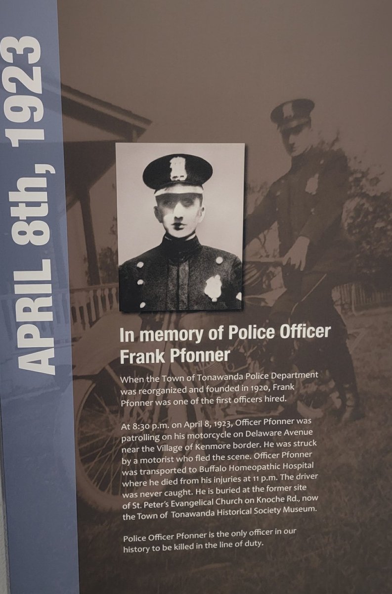 140thBill's tweet photo. @TTPD HQ was renamed this morning in honor of Frank H. Pfonner, the only town officer in department history to be killed in the line of duty. A fitting way to immortalize Mr. Pfonner, and a reminder of the sacrifices made every day by those called to careers in public safety. https://t.co/hzydhCZWft