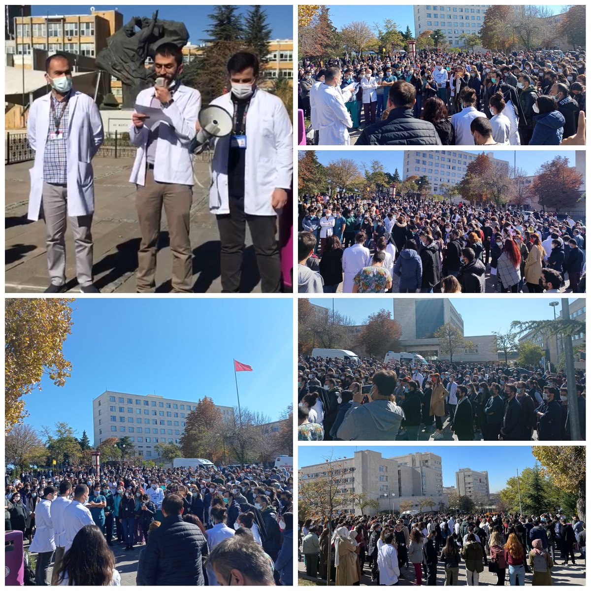 Hacettepe Üniversitesi Tıp Fakültesi asistan hekimleri olarak, 23 Ekim Cumartesi günü nöbet çıkışı trafik kazası sonucu hayatını kaybeden Dr. Rümeysa Berin Şen'i andık.