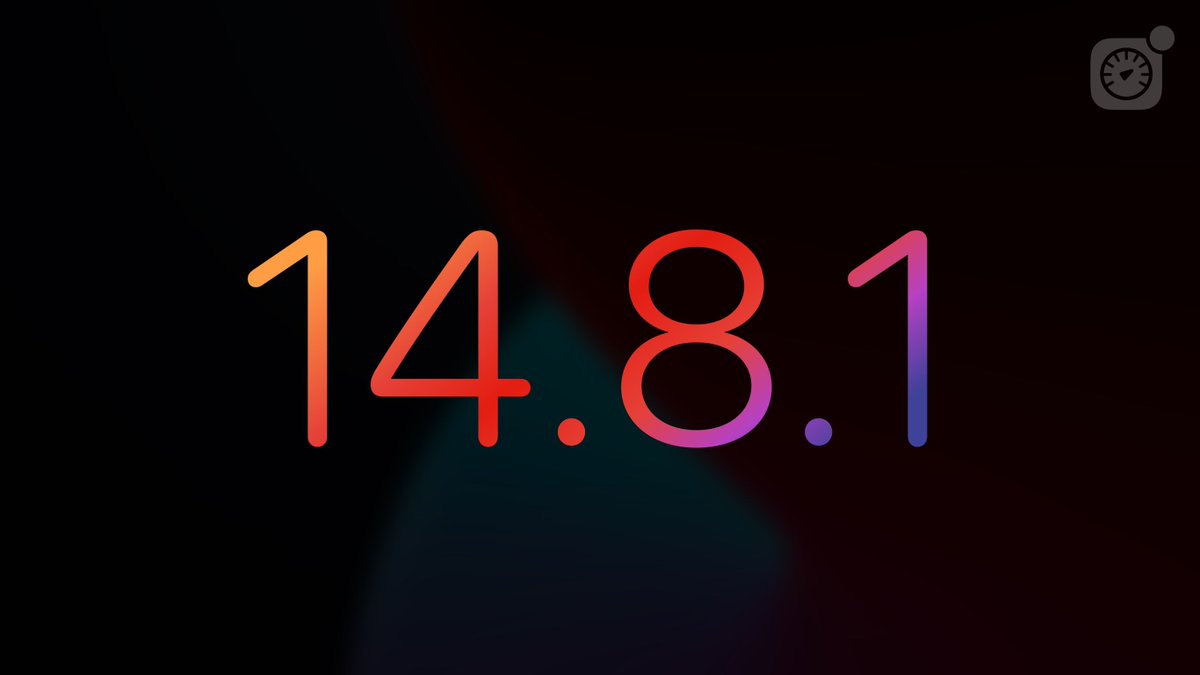 iSpeedtestOS's tweet photo. iOS 14.8.1 is now available for those who haven’t yet updated to iOS 15.
#iOS1481 https://t.co/kaDS8g1GrW
