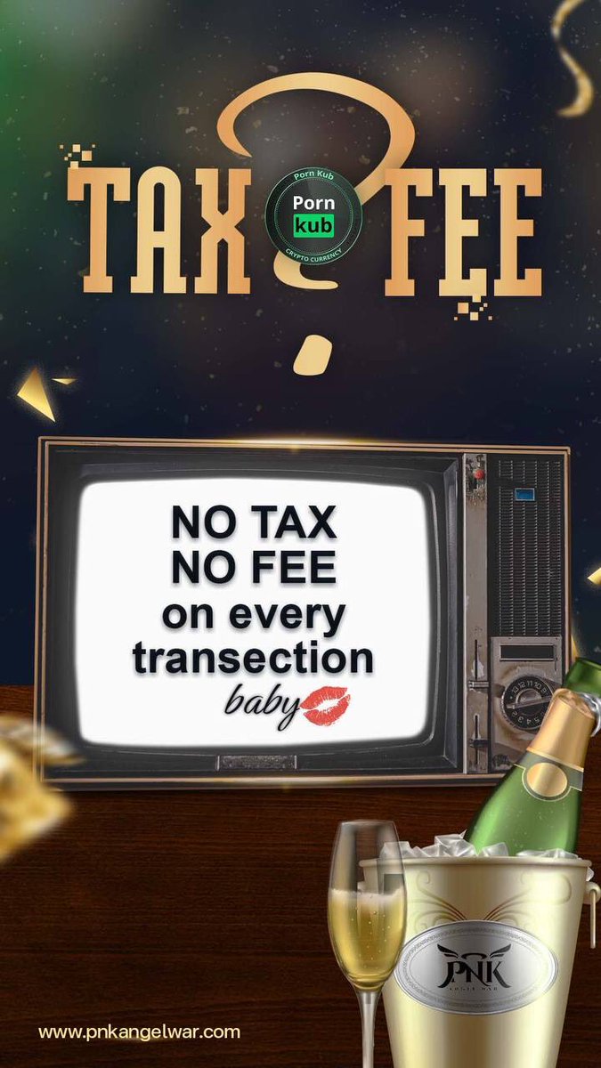 PNK NO TAX NO FEE 💋🥂
How can you resist 🥺

Join us👇🏻
🇹🇭 TH Community 
bit.ly/PornKubTelegra…
💦international Community 
t.me/pornkub_telegr…

#Pornkub #NFT #Crypto #Binance  #Gamefi #PNK #Playtoearn