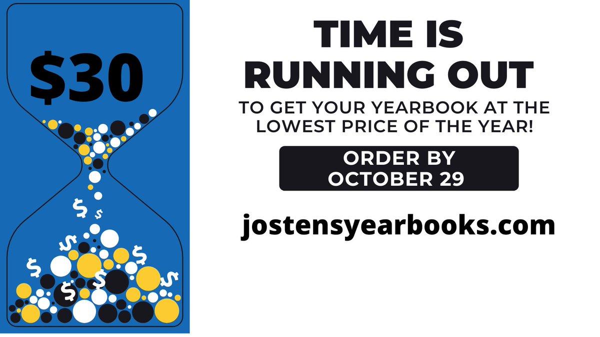 WilsonRiles's tweet photo. ⌛Last chance to get your yearbook at the introductory price of $30! Order now at https://t.co/4Dyz6oFHh4 https://t.co/RHGogeVjj1