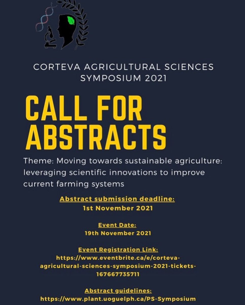 UofGSymposium's tweet photo. Don’t forget to submit your abstracts by Monday November 1st! 

Prizes will be awarded for the top 3 individuals:
1st place: $400
2nd place: $300
3rd place: $200

More details regarding guidelines can be found on our website! https://t.co/nGz9YZiaKn https://t.co/WanywB6vwa