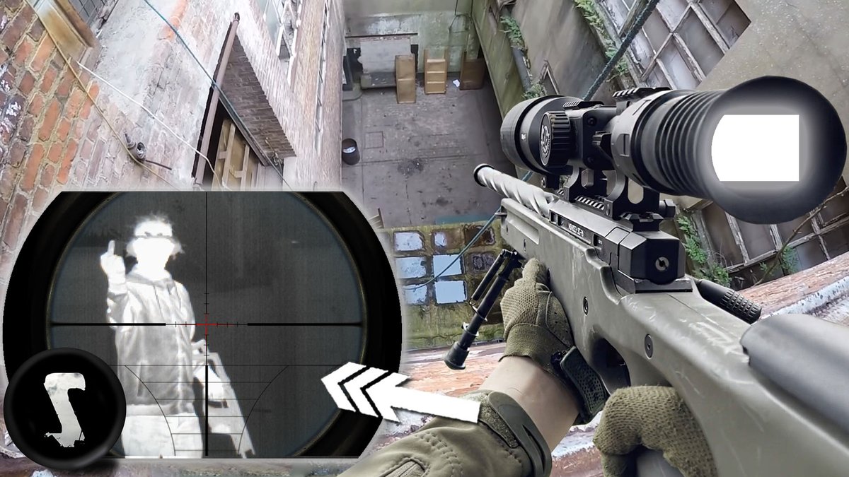 NEW: Sniper using $4500 REAL Thermal Scope Ruins EVERYONE's GAME (UNFA...