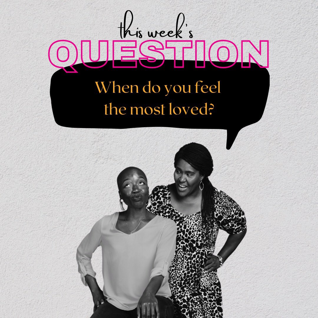truthbtoldpod's tweet photo. On our latest episode of @truthbtoldpod , we’re talking about the everyday love that doesn’t get posted on IG , FB &amp; Twitter.

If you listened to the episode, you know our thoughts. Now it’s time for you to #soundoff in the comments with yours👇🏾

What makes you feel most loved? https://t.co/p3AekZclHk