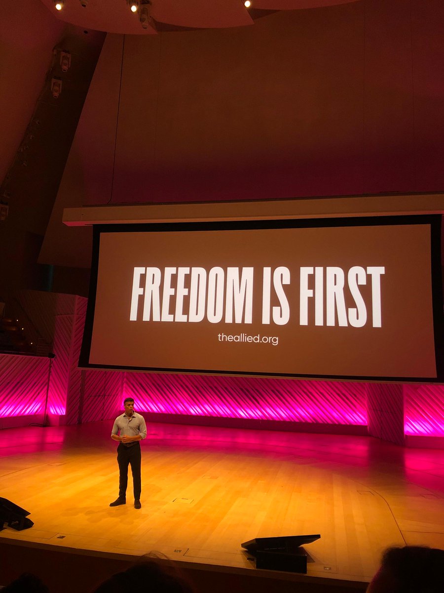 TuftsIGL's tweet image. At #OFF21 @leopoldolopez laid out 3 steps to end the dictatorships that 2.8 billion people live under worldwide: unite and organize ourselves, win the narrative battle, and take advantage of new technology. Freedom's like oxygen: we don't think about it until we need it. #OFF2021