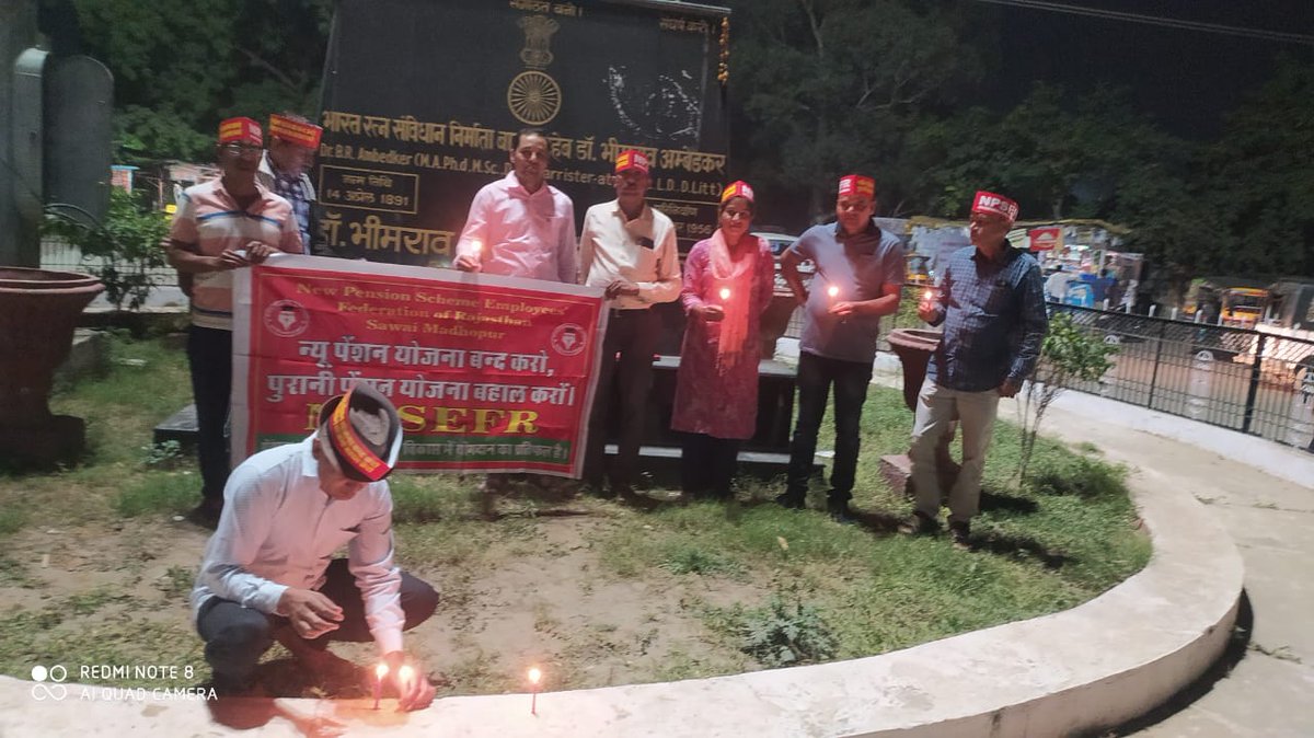 *हवा को बहुत सर-कशी का नशा है*
*मगर ये न भूले दीया भी दीया है*
   Npsefr 5 वा स्थापना दिवस
Ops बहाल करो।।।।।।।।।।।।।