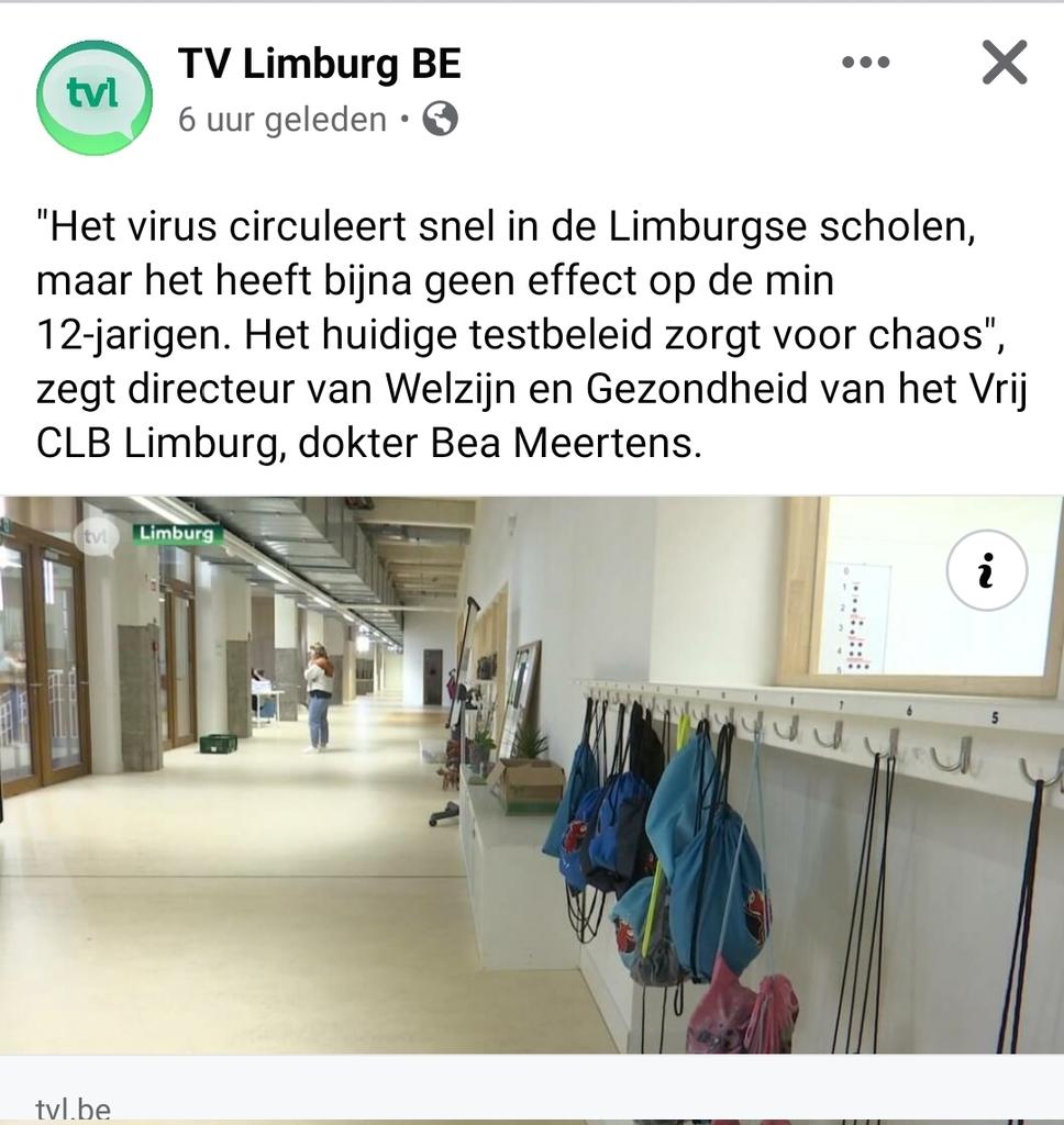 Mondmaskers, CST = vacinatiepaspoort allemaal OK. Maar geen maatregelen aan de bron van de besmettingen. Neen wachten op de Vlaamse Minister van Onderwijs. <a href="/alexanderdecroo/">Alexander De Croo 🇺🇳</a> <a href="/BenWeyts/">Ben Weyts</a>