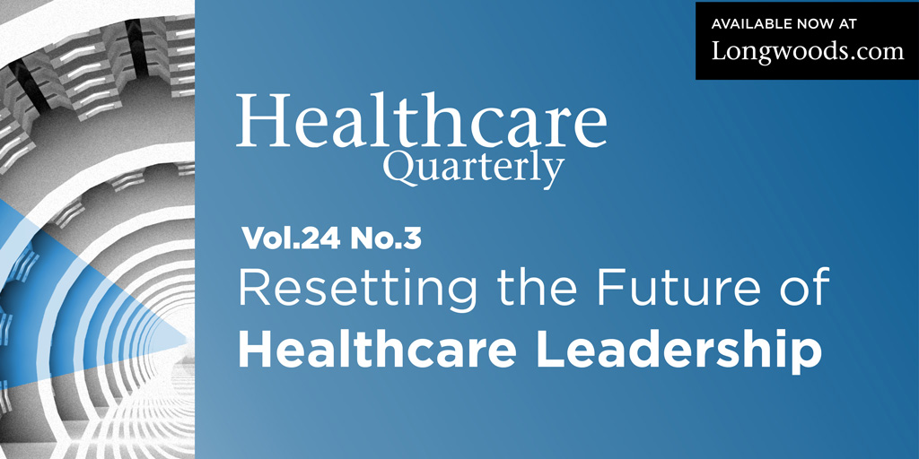 We believe the #pandemic despite its tragic consequences offers us an opportunity to reset the way we lead #healthcare, a reset that will prepare us for what lies ahead. Let's not waste this opportunity. @Anne_Wojtak @neil_s_tweets @CCHL_CCLS #Justreleased ow.ly/4fVR50GyByS