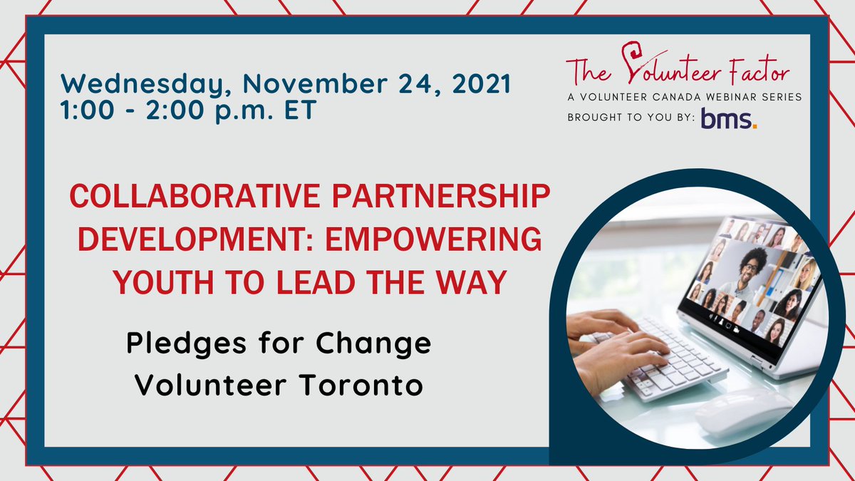 VolunteerCanada's tweet photo. Join us on November 24: This discussion will benefit any organization looking to create, improve, and enhance youth virtual volunteer programming, youth focused event planning, and explore collaborative opportunities.
https://t.co/I96fSi1r1C
@pfc_global
@VolunteerTO https://t.co/HHvaSqigOH