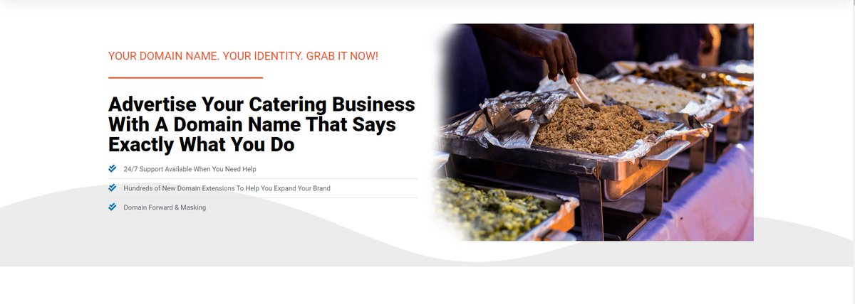 MuumbaWEB's tweet image. .CATERING DOMAINS FOR CATERING BUSINESSES &amp;amp; PROFESSIONALS

More Brand power unique domain. Great websites start from great domain names.
Start searching for your domain for your Catering Business.

#catering #domainname #domainregistration

onmaxhost.domains/domain-names/r…