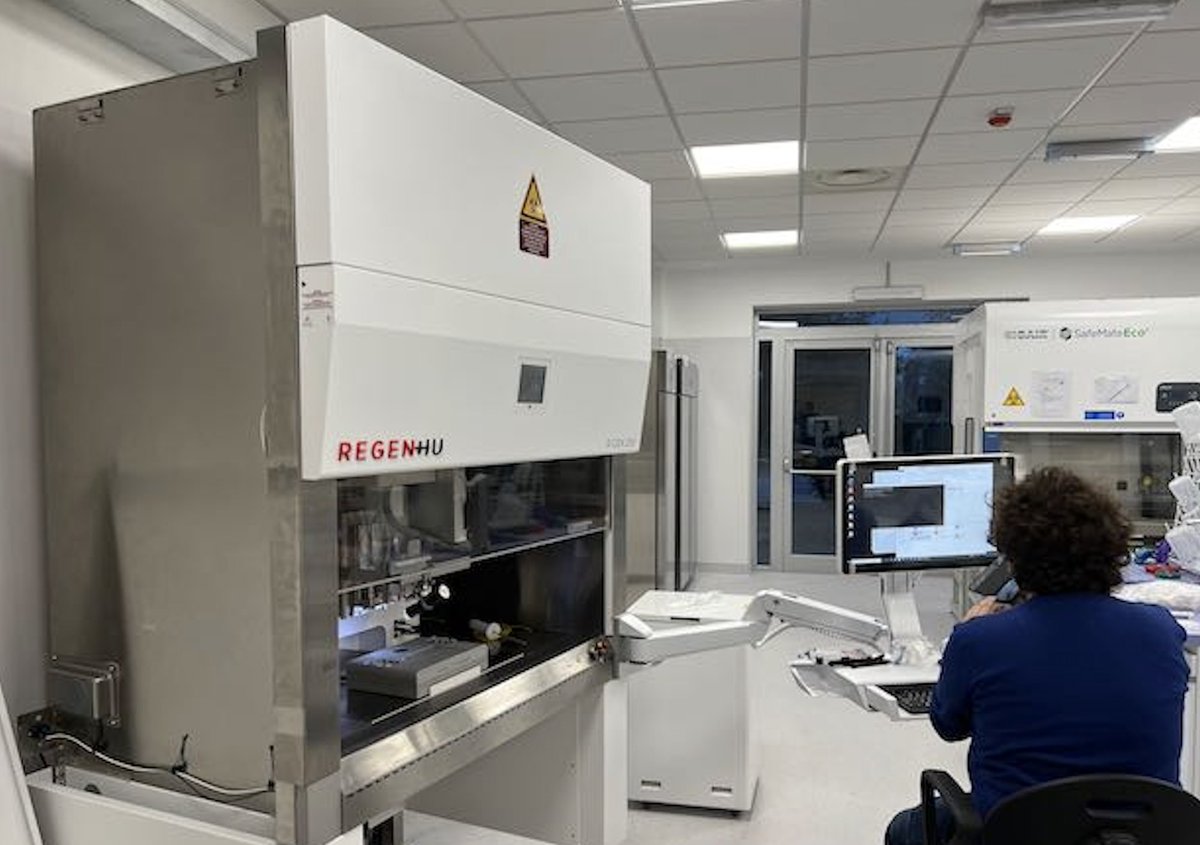 It's coming to life! Can't wait to get started on this amazing bioprinter! <a href="/TecnoMed_Puglia/">TecnoMed_Puglia</a> <a href="/regenhu/">REGENHU</a> #CNR #Nanotec #Lecce