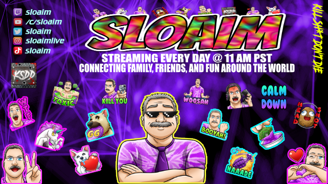 sloaim's tweet photo. SLOAIM is LIVE! Connecting family, friends &amp; fun around the world! Playing some @PlayCODMobile Come join us!
#KSDD #twitch #twitchstream #streamer #twitchtv #codm #codmobile
.
https://t.co/5ZapqCkEIQ https://t.co/rMaX9zmBQy