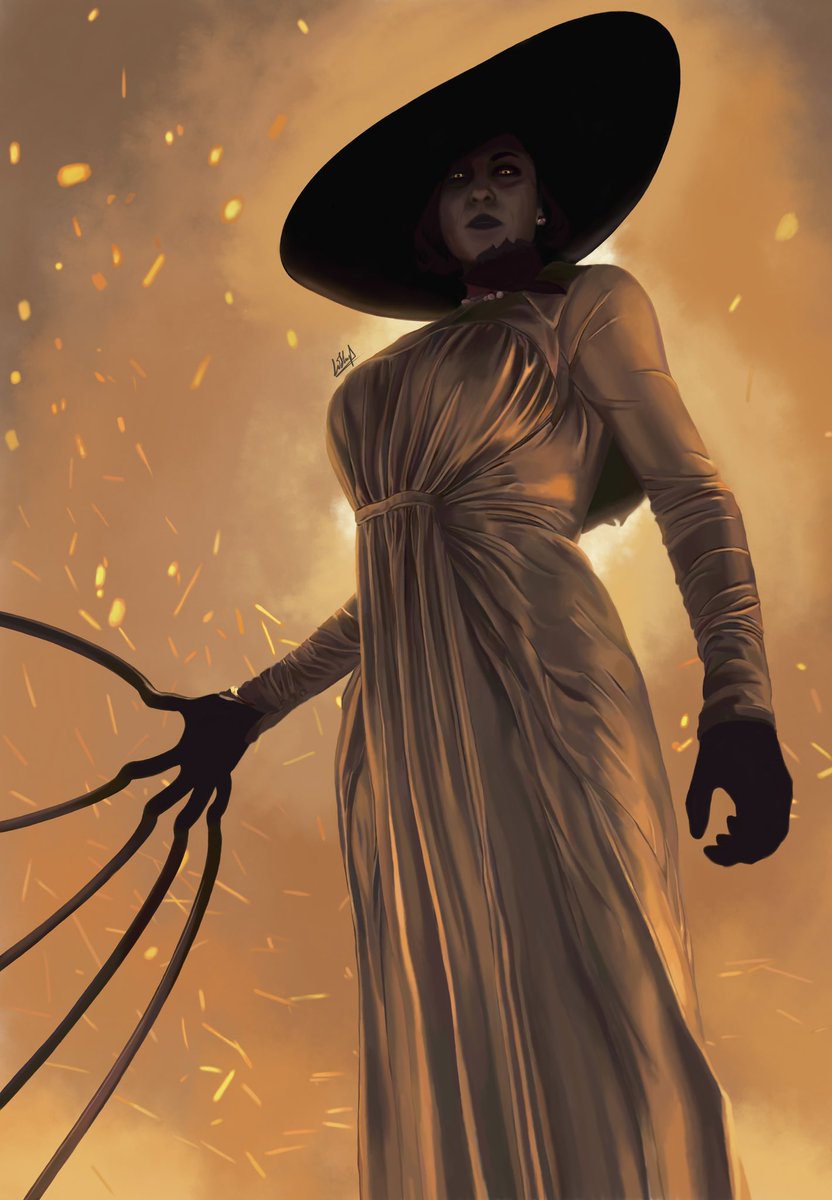 🎃 Happy Spooky Season y'all and..."Show me your terror💀"!
P/s: well, I'm back and... still alive lol:) Halloween is coming, so... let's celebrate by spending almost 34 hours on this👀🔥 #ResidentEvilVillage #AlcinaDimitrescu #LadyDimitrescu <a href="/maggiethebard/">Maggie Robertson</a> ❤️