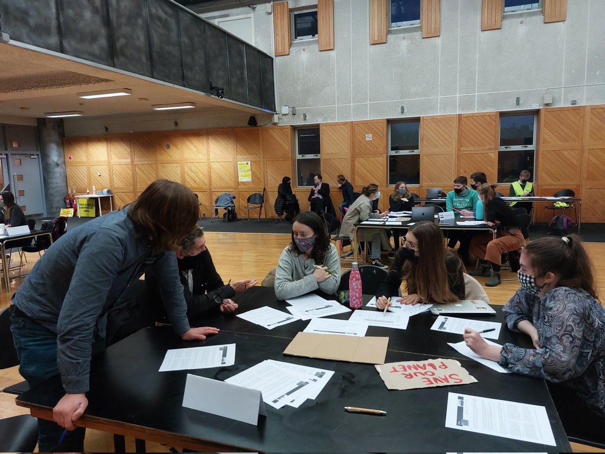 GreenCampusUCC's tweet photo. Negotiations are underway... Participating delegates must address the needs of the Nations they represent, while pledging commitments to climate action!
#COP26 
#UCCAtCOP26 https://t.co/9TqDMiqoNp