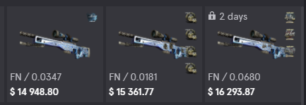 zipelCS's tweet photo. You would need to put 11,000 USD real cash with csmoneys 40% deposit bonus to buy a gungnir FN, which would result in you losing 4267 USD. That's just one item, and not a one-off. Bot price, not user price. Literally no excuses. Shameless https://t.co/Pd50pyNBwD