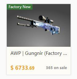 zipelCS's tweet photo. You would need to put 11,000 USD real cash with csmoneys 40% deposit bonus to buy a gungnir FN, which would result in you losing 4267 USD. That's just one item, and not a one-off. Bot price, not user price. Literally no excuses. Shameless https://t.co/Pd50pyNBwD