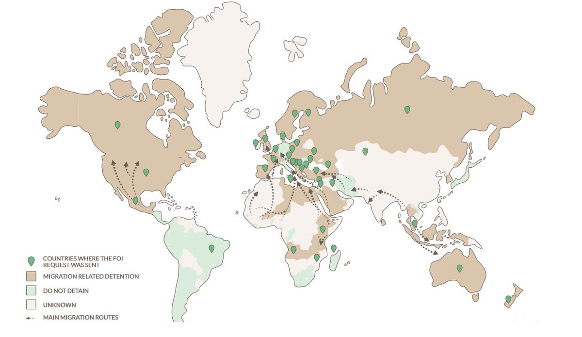 lszoszk's tweet photo. At least 330,000 children are deprived of their liberty for migration related reasons every year worldwide. Who are they? In #uncomfortabledata we approached 37 countries with Freedom of Information requests and managed to obtain comparable annual statistics (2020). #GSCDL [1/4] https://t.co/gCX9dJIT9E