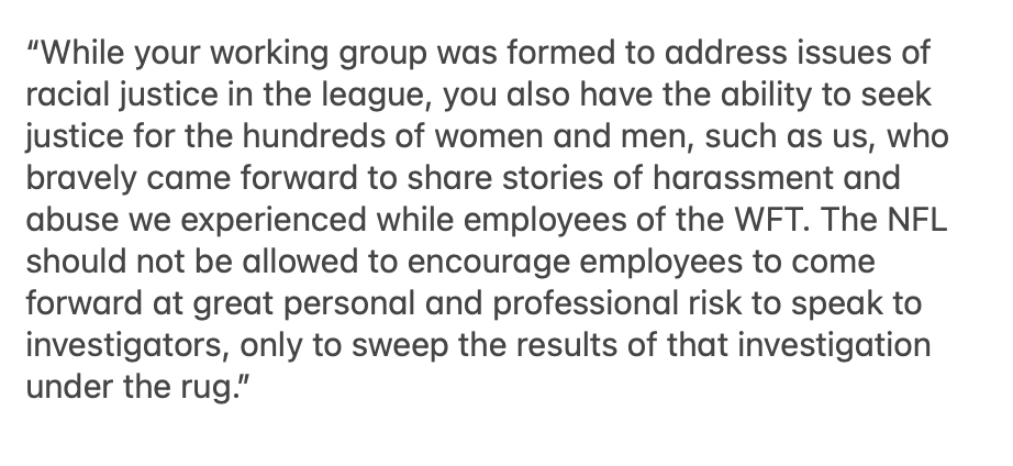 NickiJhabvala's tweet photo. From the letter that was hand-delivered by Melanie Coburn and Ana Nunez today at the site of the league meetings in New York:

https://t.co/MVCOTWu7sm https://t.co/cNZd3tVDBy