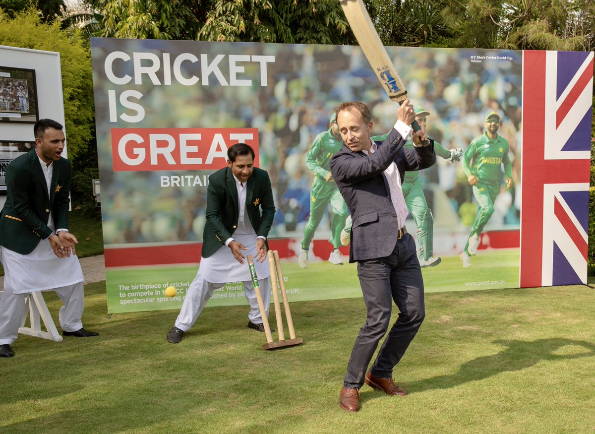 Talking of big cricketing moments for Pakistan… Islamabad 2019. Congratulations to the @TheRealPCB on another impressive victory. #T20WorldCup #PKvsNZ