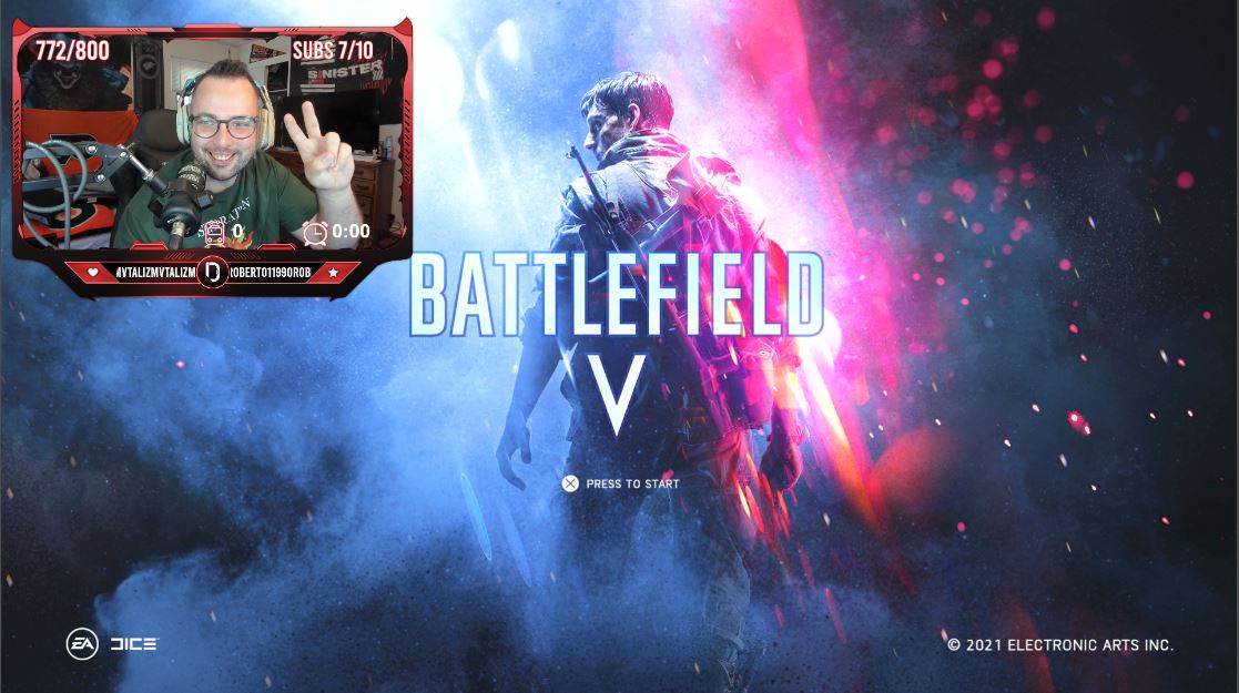 dDethb's tweet photo. Switching it up today! Live sniping on Battlefield V for the afternoon, possible switch to New World after! Come hang with me on the road to 800 followers! @SinEternity 

Subs 7/10

Followers 772/800

📺:https://t.co/UWSSM1QLgn https://t.co/wsZaBAciGT