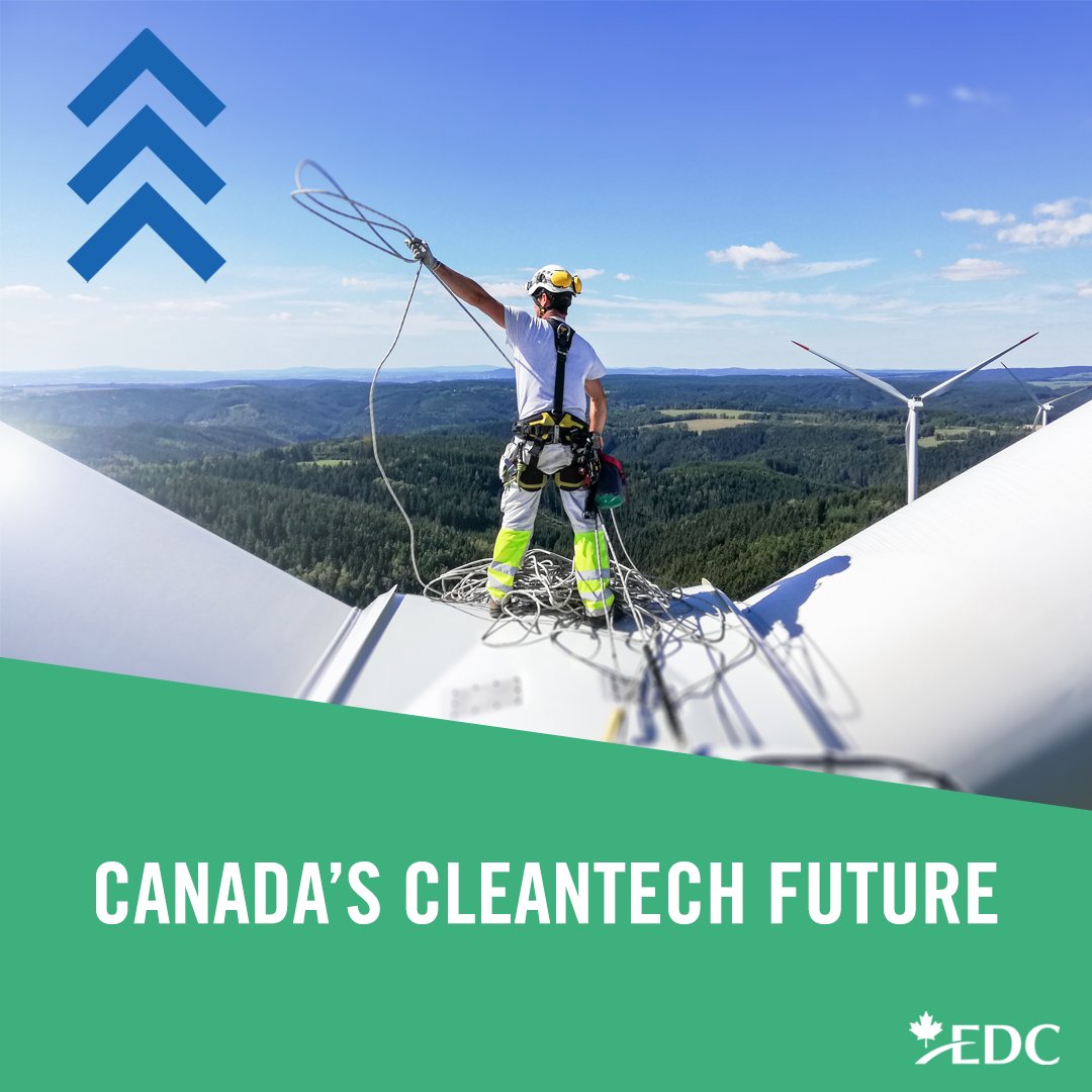 From precision farming to energy infrastructure, Canada is poised for future growth in clean technology. 
Learn more about #Canada’s #Cleantech future: buff.ly/3nz7o66
#CEW21 #CdnBiz #CdnEcon #Export