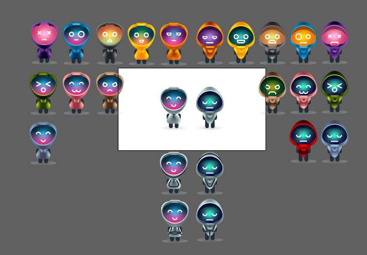 savemeharry's tweet photo. #1. Creating Omids. (https://t.co/29kjJXaq3r)

These are my first steps in creating style, mood search, and branding. I became very attached to them during production. ❤️ Yep, there were those Lady Omid options)

I'll post the final example for comparison so you can see the path. https://t.co/NOYPA5ftTr