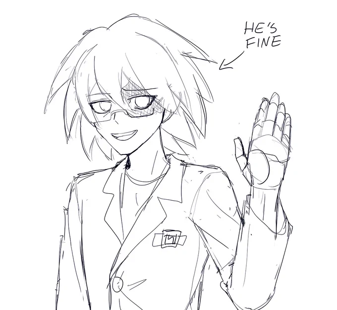 He's fine 