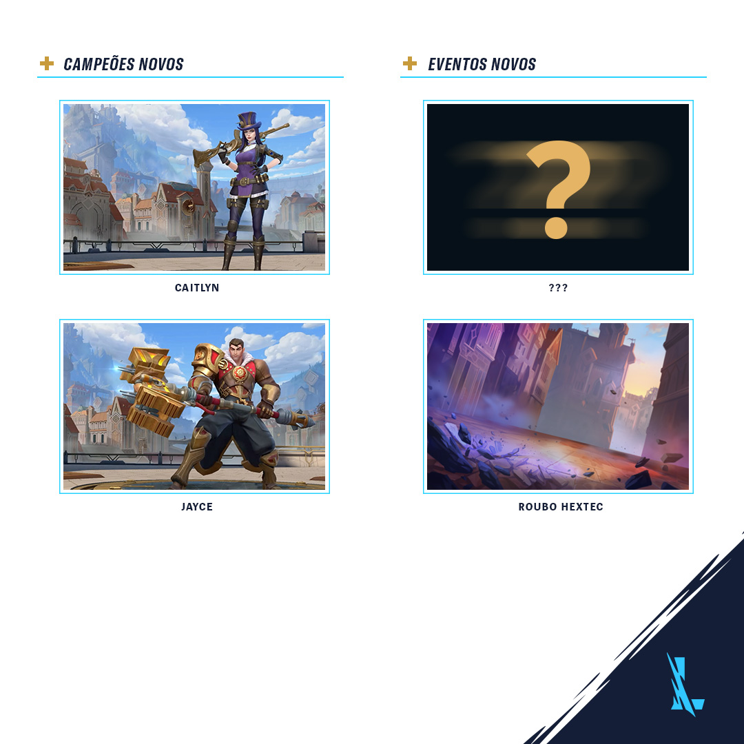 WildRiftBR's tweet photo. Skins, mudanças em itens, novos Campeões, mais eventos e vários balanceamentos para a Horizon Cup! ✨

Confira as novidades da atualização 2.5a, que estará disponível hoje às 21:01 BRT.

Saiba mais em: https://t.co/Gu9VgEgTpr https://t.co/NPSw9EwpZN