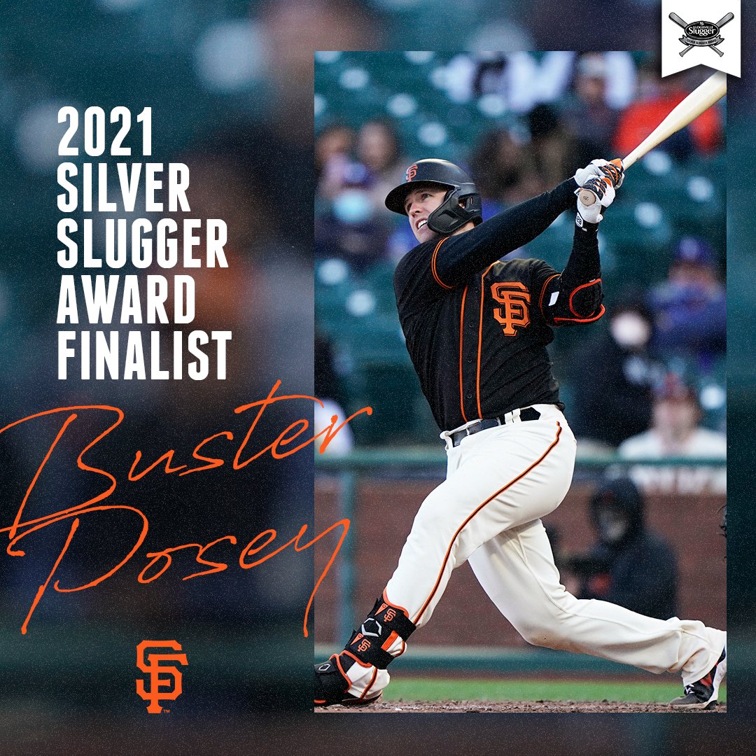 Congratulations to Brandon Crawford and Buster Posey on being named 2021 Silver Slugger Award finalists!