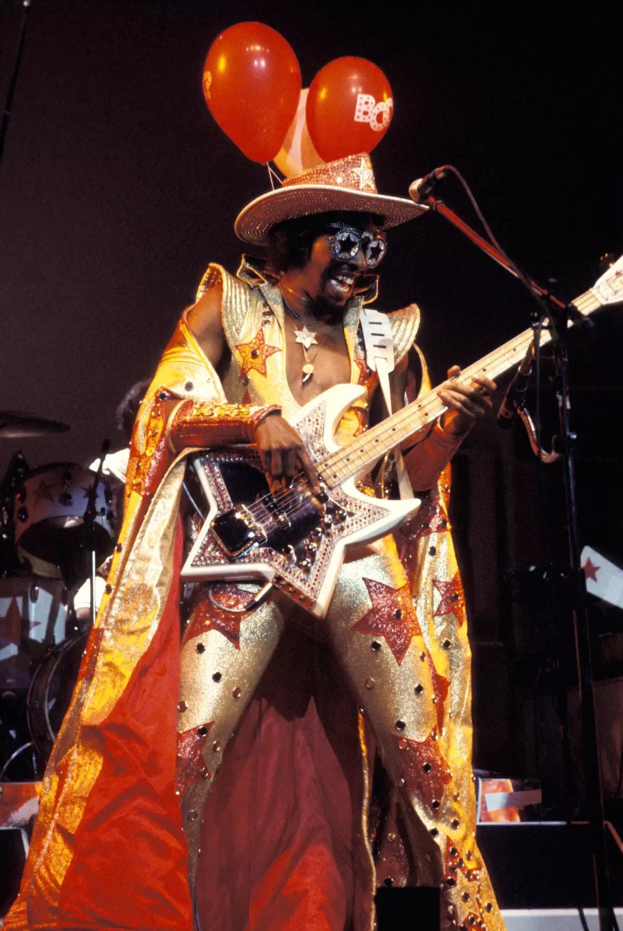 Happy birthday to American musician, singer and songwriter Bootsy Collins, born October 26, 1951. 