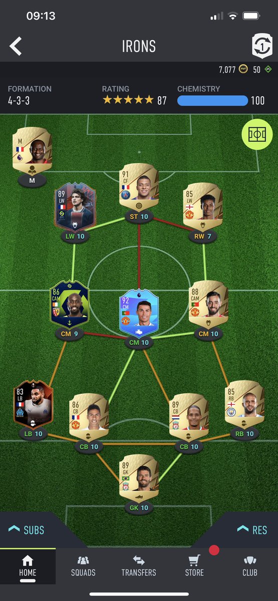 MORGEYSGOATED's tweet photo. @DannyAaronsFUT https://t.co/3cExecEj69