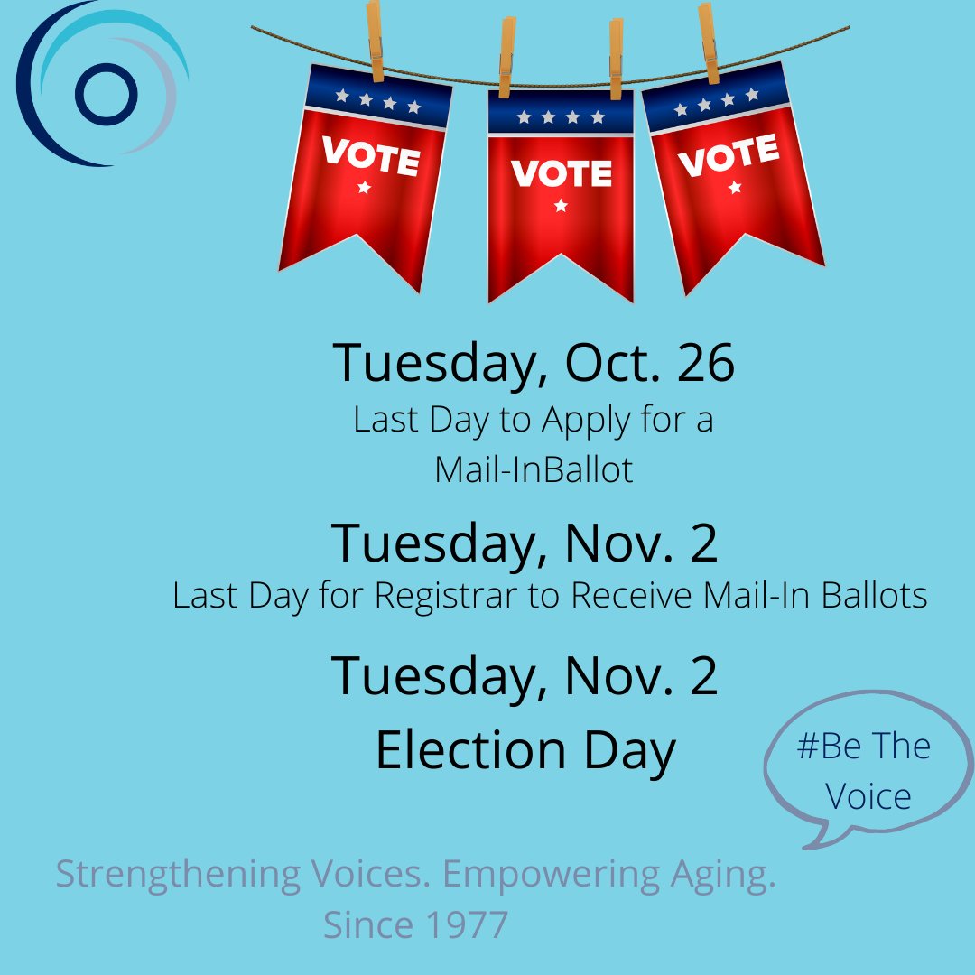 CARIEadvocates's tweet photo. Today is the last day to request a mail-in ballot!
Election Day is one week from today!
Your Vote will help shape our state and local government. 

Apply for Mail-In Ballot online here:
https://t.co/yWmtQWlrBL 

#carieadvocates #carieadvocacy #electionday #election #ballot #vote https://t.co/6jZsFrrHqQ