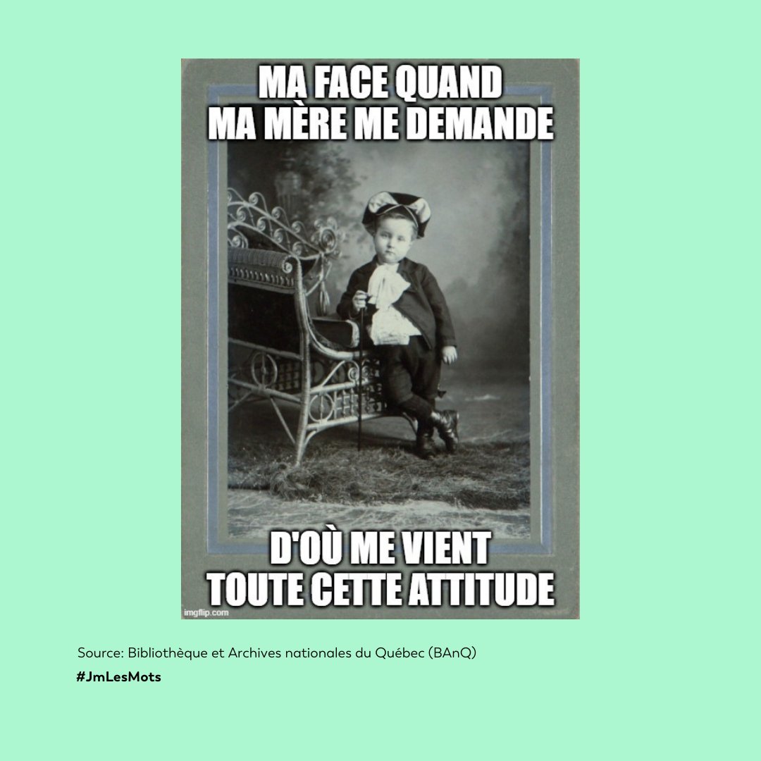 les_journees's tweet photo. Dans le cadre de l'activité J'aime les mots, les jeunes du Québec et de la francophonie canadienne sont invités à créer des mèmes inspirés d'images fournies par sept grandes institutions culturelles!
🖼️🔥🙋♀️Inscription: https://t.co/wJGd87ryQs
#JmLesMots #Jdelaculture @_BAnQ https://t.co/6eAGLFBTjO
