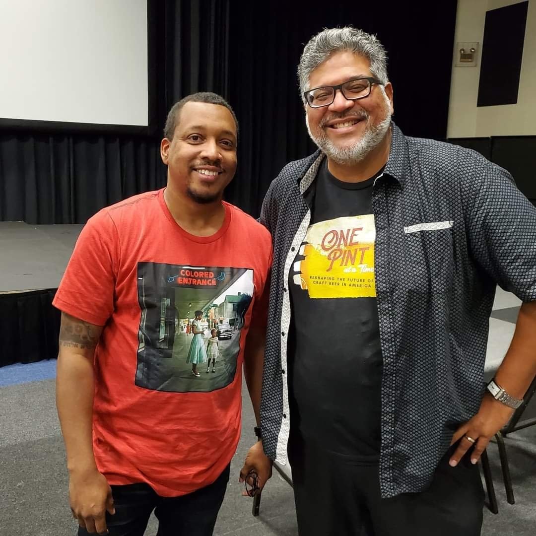 OnePintFilm's tweet photo. We had an excellent time @tallgrass ! We had a great turnout for our showing with Q&amp;A moderated by @AroweFilms. Thanks again to @beerswithnigel for surprising us!
#onepintfilm #onepintatatime #tallgrass2021 #digitalcinema #craftbeer #documentary #diversityinbeer #film #filmreview https://t.co/xe2lDsJYGe