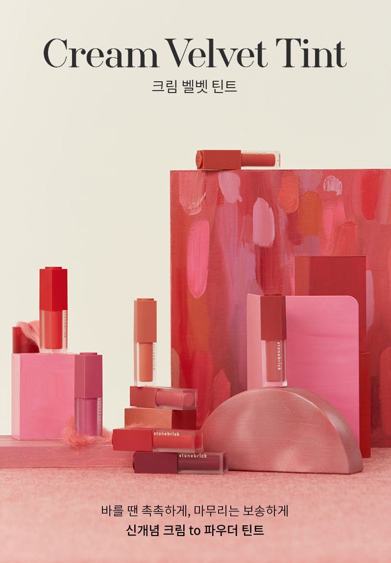 baboxshop's tweet photo. 🤍 PRE&SALE52% #stonebrick Cream velvet tint ✨
➖ มีทั้งหมด 8 สี แบ่งเป็นโทน red/mate นะคะ 💄
📌 เหลือแท่งละ 260.-💫
📮 reg30/ems50
🛒 ปิดรับ29/10/21 (เป็นสินค้าพรี) https://t.co/GGnJRRBsym
