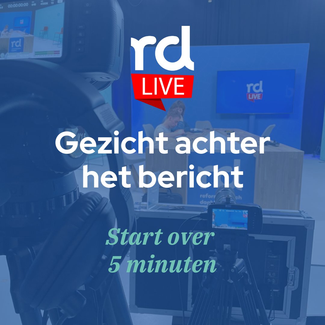 refdag's tweet photo. #RDLive // We gaan beginnen! Kijk NU live mee naar onze eerste aflevering van RDLive: Gezicht achter het bericht, via https://t.co/Q1eWNBavZ7. Zit je er klaar voor? https://t.co/RAEbjFGuc0