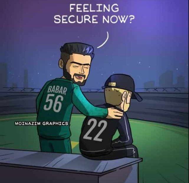 DrNatashaIftkhr's tweet image. انڈیا کو شمشان گھاٹ
میں پھینکنے کے بعد بلیک کیپ
والا کے سکیورٹی ایشوز ختم ہوگئے

#PakvsNz 💪
#SecurityIssueFixed