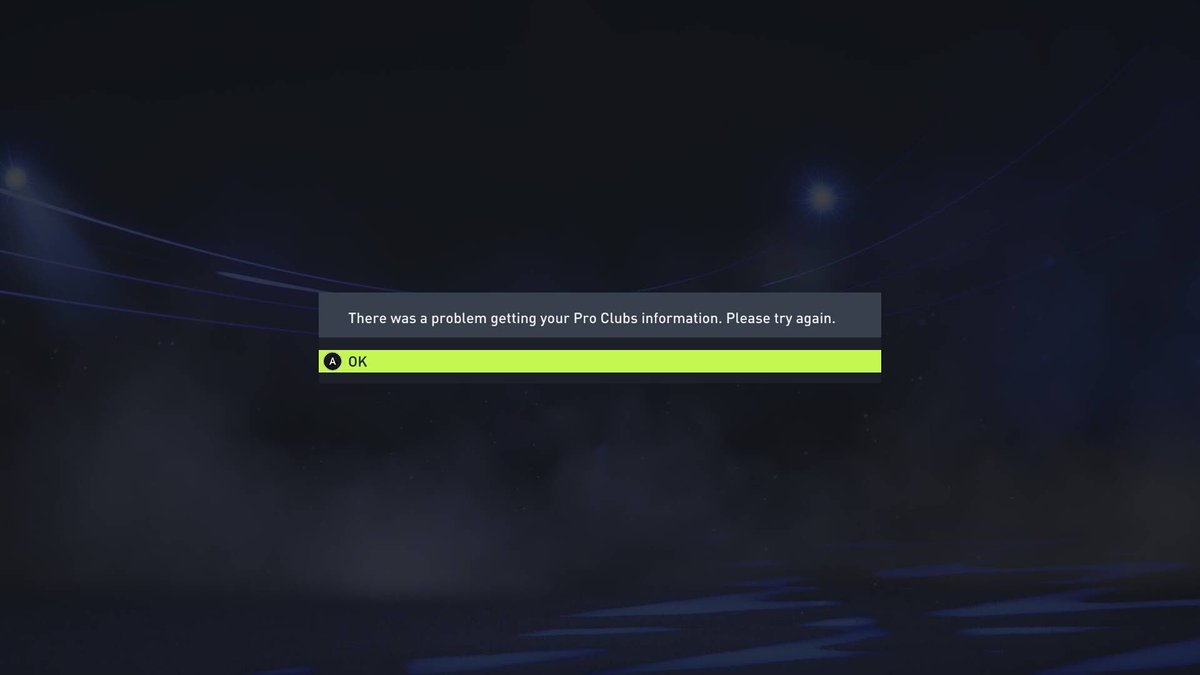 abid_patel's tweet image. @EAHelp When will the FIFA 22 player name issue on @GoogleStadia be fixed? Get this error everytime you try to play a game. Have to reset the squad lists after every game. Issue has been going on nearly a week now! @EASPORTSFIFA @EASPORTS #FIFA22 #Stadia #PlayerNames #Bug #Error