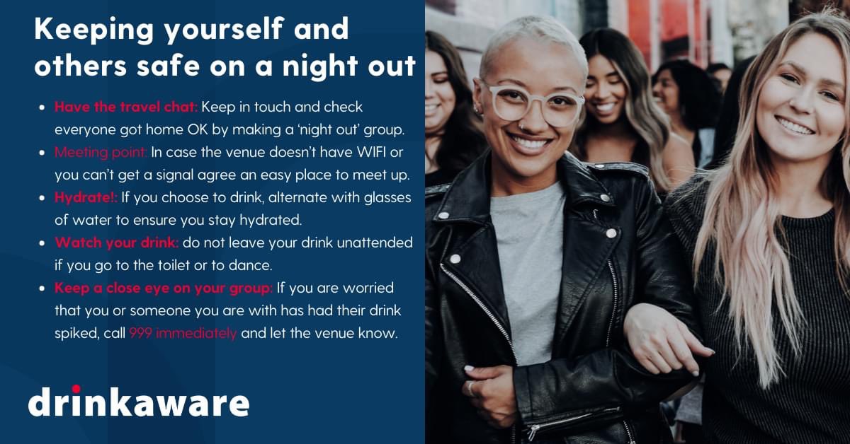 Venues across the city take the safety of their customers very safely. 

If something doesn’t seem right, please be assured that venue staff are there to help you. 

If you feel something’s not right, report it to them and/or the police, immediately.