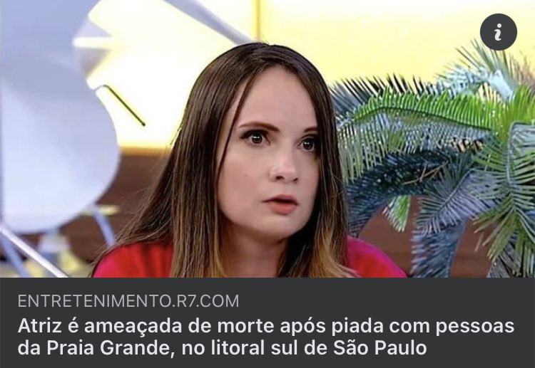 Julio_Cesco's tweet photo. Dois fatos tristes nessa notícia, primeiro é o que as pessoas são obtusas suficiente pra não entender uma piada e o segundo fato é a notícia chamar uma COMEDIANTE de atriz! 

#mhel #mhelmarrer #marrer https://t.co/EJQhhCOZCg