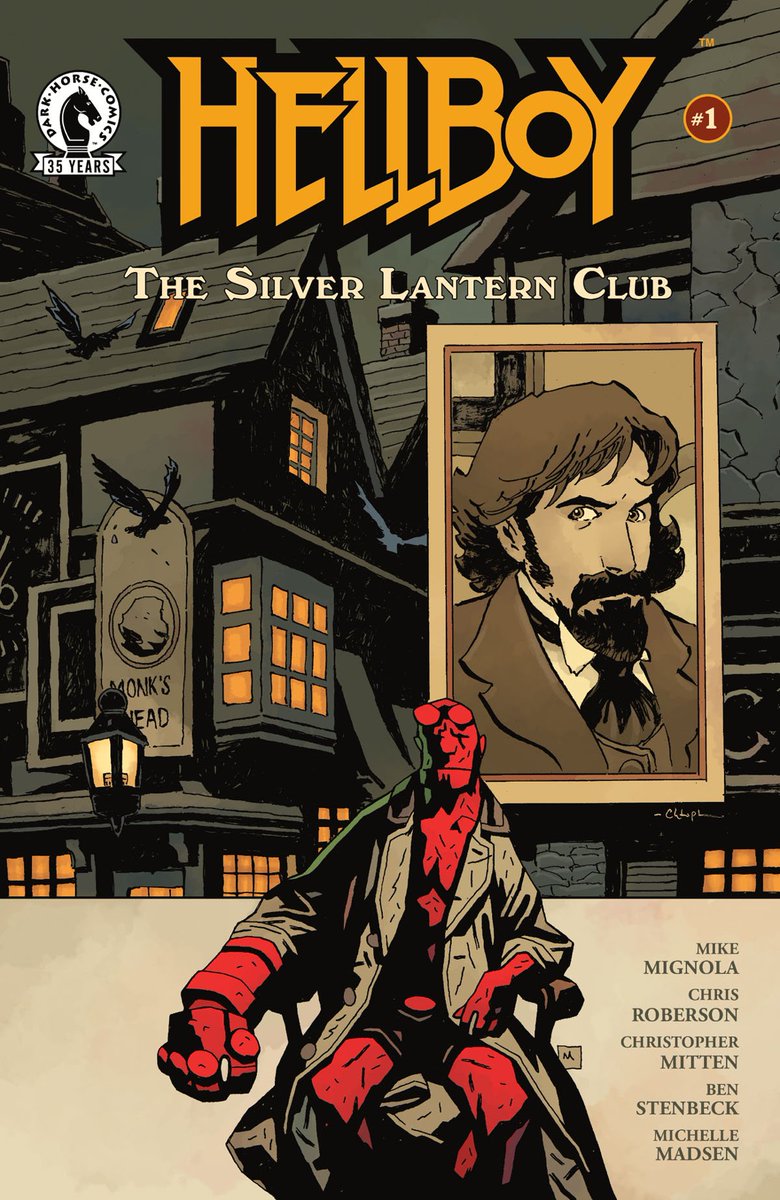 .@SuperHeroHype has the first look at HELLBOY: THE SILVER LANTERN CLUB #1, on sale tomorrow from @DarkHorseComics.

https://t.co/vynDiMsZtt 